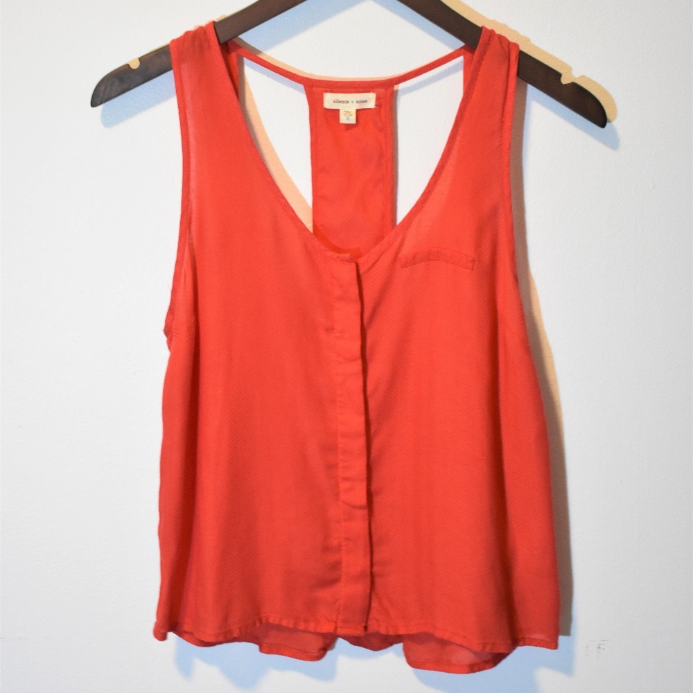 UO Silence + Noise Loose Open Back Tank - Picture 4 of 6